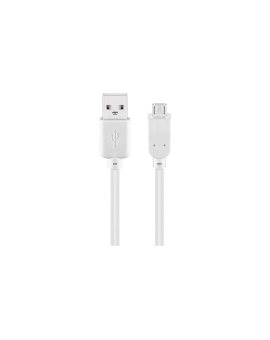 Kabel USB 2.0 Hi-Speed, Biały - Długość kabla 3 m