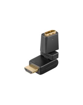 Adapter HDMI™ 360, pozłacany - Zużycie Jednostka 1 szt. w torebce plastikowej