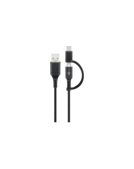 Kabel połączeniowy do ładowania i synchronizacji (z USB A do Micro-USB i USB-C™) - Długość kabla 1 m