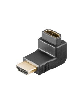 Adapter kątowy HDMI™, pozłacany - Połączenie typu Gniazdo HDMI™ (typ A)