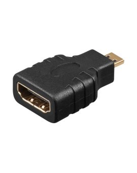 Adapter HDMI™, pozłacany - Zużycie Jednostka 1 szt. w torebce plastikowej