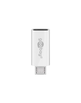 Adapter Micro-USB/USB-C™ USB OTG Hi-Speed Adapter do podłączenia kabli ładowania - Wersja kolorystyczna Biały