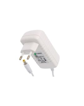 POSB12250A-WH zasilacz adapter biały 30W 12V/2.5A CEE7/16 wtyk 2.1/5.5(+)