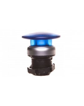 Napęd przycisku grzybkowego 40mm niebieski podświetlany z samopowrotem bez adaptera LPCBL6146