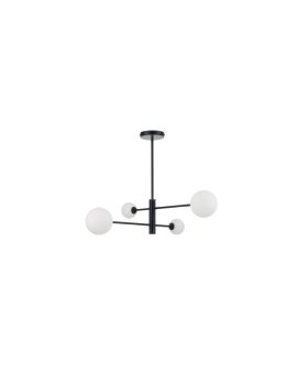 Lampa wisząca czarna DORADO 4 LP-002/4P BK Light Prestige