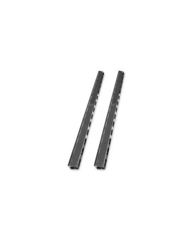 Organizator kablowy pionowy (dukt) 42U 1865x93x82mm, czarny, kpl 2szt., seria Hyper Pro DN-KDG-ORG-42PND-B