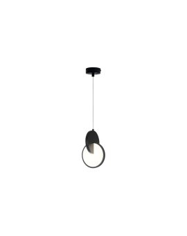 Lampa wisząca Circlo do nowoczesnego salonu źródło LED CTT LP-1311/1P BK Light Prestige