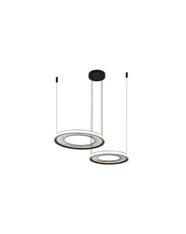 Lampa wisząca NEST 77W LED 61+41cm ML0525 Milagro