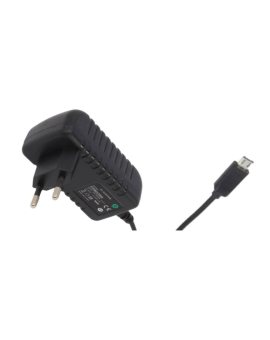 POSB05200A-MICRO Zasilacz impulsowy czarny 10W 5V 2A gniazdo AC:CEE7/16. wtyk DC: micro USB