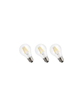 Żarówka LED E27 230V 7W 770lm GLS COG ciepła 3-pack