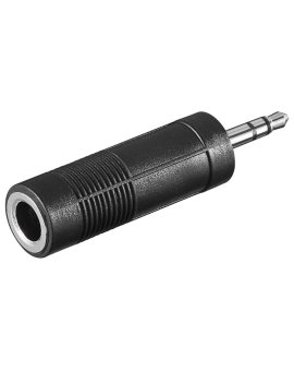 Adapter do słuchawek AUX, złącze jack 3,5 mm na 6,35 mm - Połączenie typu Wtyk jack 3,5 mm (3-pinowy, stereo)