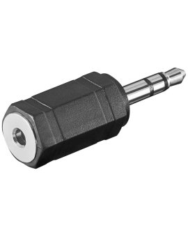 Adapter do słuchawek, wtyk jack AUX 3,5 mm na 2,5 mm - Połączenie typu Wtyk jack 3,5 mm (3-pinowy, stereo)