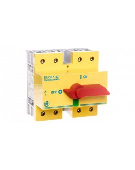 Rozłącznik izolacyjny DILOS 1 40A 4P czerwono/żółty bezpieczeństwa D/061412-203 730118