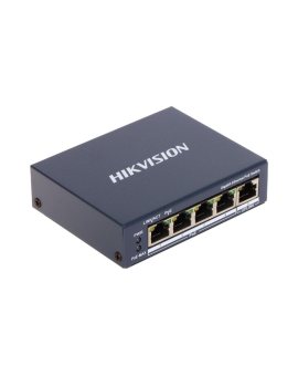 SWITCH POE DS-3E0505P-E 4-PORTOWY Hikvision