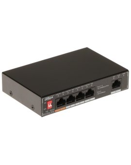 SWITCH POE SF1005P 4-PORTOWY DAHUA