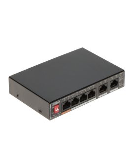 SWITCH POE SG1006P 4-PORTOWY DAHUA