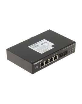 SWITCH POE DS-3T0506HP-E/HS 4-PORTOWY SFP Hikvision