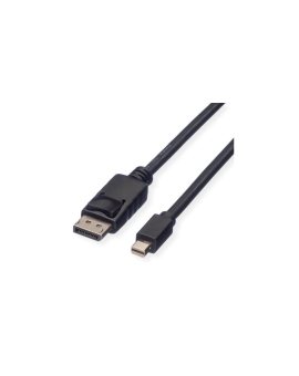 Kabel ROLINE DisplayPort, DP M - Mini DP M, czarny, 3 m