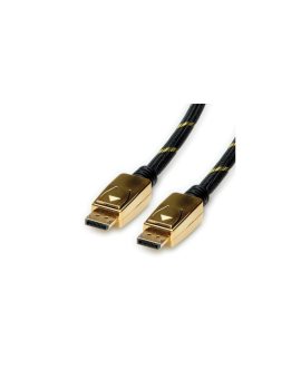 Kabel ROLINE GOLD DisplayPort, DP M/M, 10 m