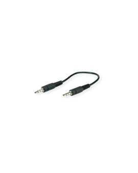 Kabel audio ROLINE 3,5 mm jack M/M, 0,2 m