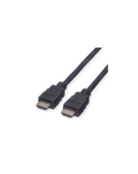 VALUE kabel do monitora HDMI High Speed, M/M, zwart, 1 m