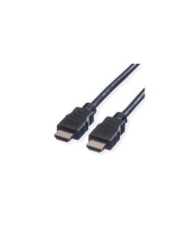 VALUE HDMI High Speed Cable met Ethernet M-M, zwart, 1 m