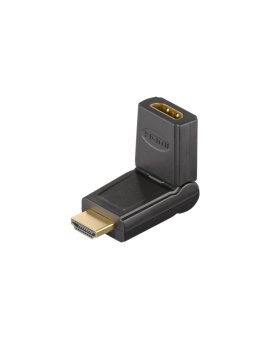 Adapter HDMI™ 180, pozłacany - Zużycie Jednostka 1 szt. w torebce plastikowej