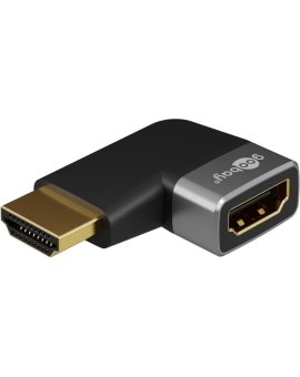 Adapter HDMI™ kątowy 270 poziomy, 8K @ 60 Hz, pozłacany