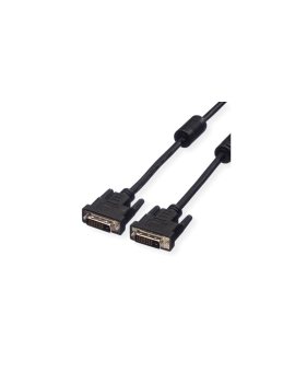 VALUE DVI monitorkabel, DVI M/M, (24+1) dual link, 5,0 m, 5 m