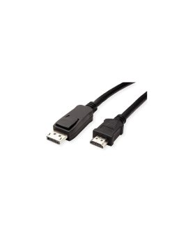 VALUE Kabel DisplayPort DP - HDTV, M/M, czarny, 2 m