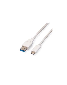 VALUE Kabel USB 3.2 Gen 1, A-C, M/M, 0,5 m