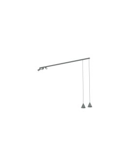 Lampa przysufitowa FOURTY 5xGU10 R50, GU10 R35 Umbra gray 11472 Nowodvorski