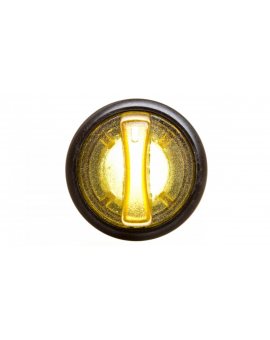 Łącznik pokrętny podświetlany z ramką żółty 2 położenia stabilne P9XSLD0G 185593 /5szt./