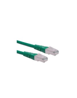 Kabel krosowy ROLINE Cat.6 (klasa E) S/FTP (PiMF), zielony, 0,5 m