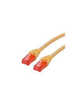 ROLINE UTP Patchcord Cat.6 Component Level, LSOH, żółty, 15 m