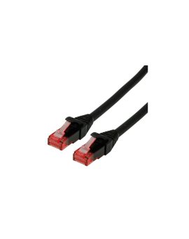 ROLINE Kabel krosowy Cat.6 UTP, Component Level, LSOH, czarny, 1,5 m