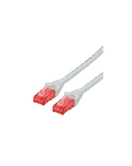 Patchcord U/UTP Kat. 6 Component Level LSOH 10m biały ROLINE