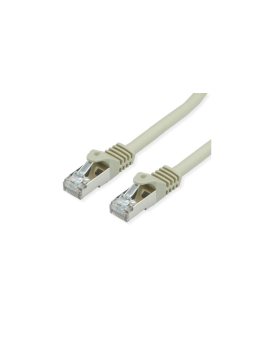 Kabel VALUE S/FTP Cat.7 ze złączami RJ-45 (500 MHz / klasa EA), szary, 0,5 m