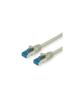 VALUE Kabel krosowy Kat.6A (klasa EA) S/FTP (PiMF), LSOH, szary, 10 m