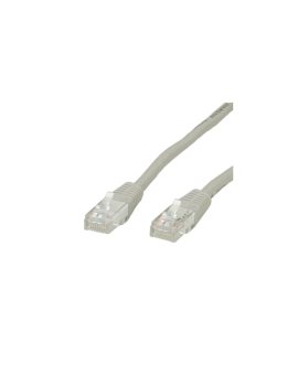 VALUE Kabel krosowy Cat.6 UTP (klasa E), szary, 1 m