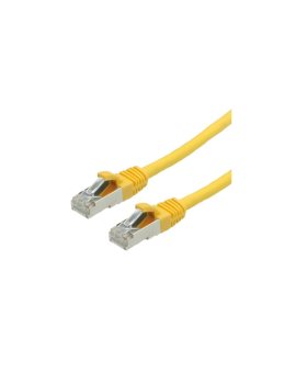 VALUE Kabel krosowy kat. 6 (klasa E) S/FTP (PiMF), LS0H, żółty, 2 m