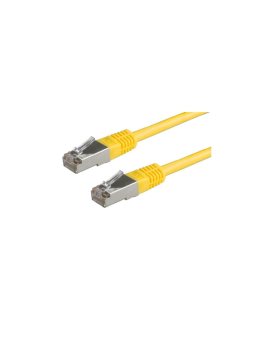 VALUE Kabel krosowy kat. 6 (klasa E) S/FTP (PiMF), żółty, 2 m
