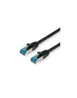 Kabel krosowy VALUE Cat.6A (Class EA) S/FTP (PiMF), LSOH, czarny, 7 m