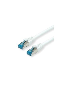 Kabel krosowy VALUE Cat.6A (Class EA) S/FTP (PiMF), LSOH, wit, 0,5 m