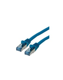 ROLINE Kabel krosowy Cat.6A S/FTP (PiMF), Component Level, LSOH, niebieski, 1 m