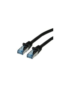 ROLINE Patch Cord Cat.6A S/FTP (PiMF), Component Level, LSOH, czarny, 0,5 m