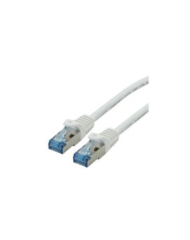 ROLINE Patchkabel Cat.6A S/FTP (PiMF), Component Level, LSOH, wit, 3 m