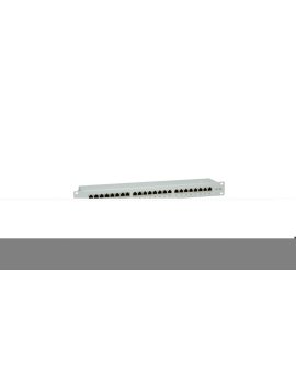 VALUE Patch panel kat. 6A (klasa EA) 19, 24 P, ekranowany, szary