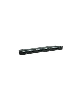VALUE Patch panel kat. 6 (klasa E) 19, 24P, nieekranowany, czarny