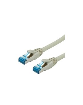 VALUE Kabel krosowy Kat.6A (klasa EA) S/FTP (PiMF), LSOH, szary, 1,5 m